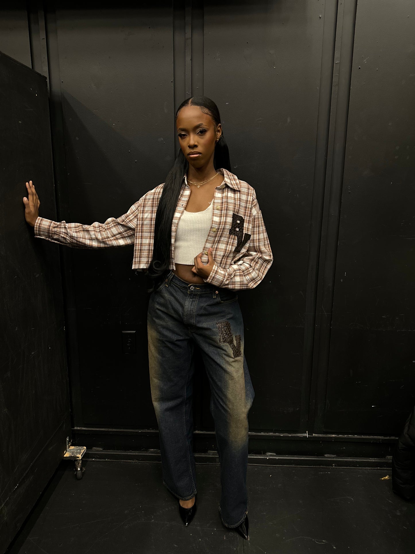 Cropped Flannel